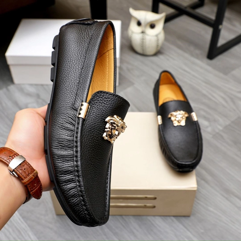 HighQuality Gxvxnchy Leather Shoes 154456