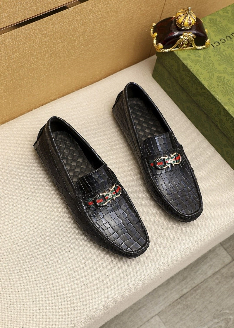 Bright Gxccx Leather Shoes 163065