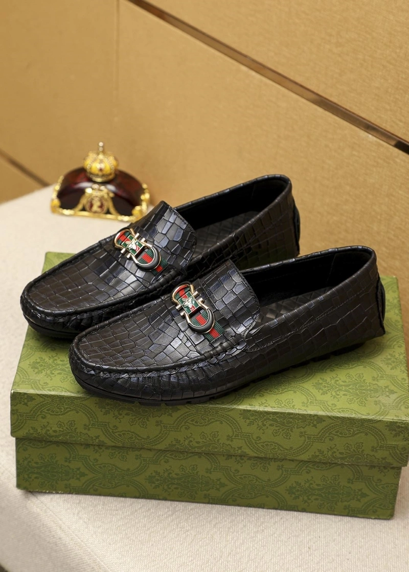 Bright Gxccx Leather Shoes 163065