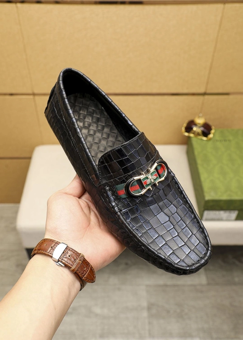 Bright Gxccx Leather Shoes 163065