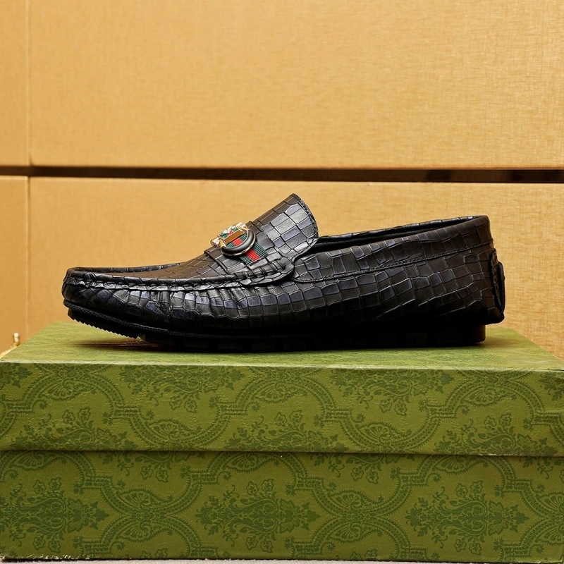 Bright Gxccx Leather Shoes 163065