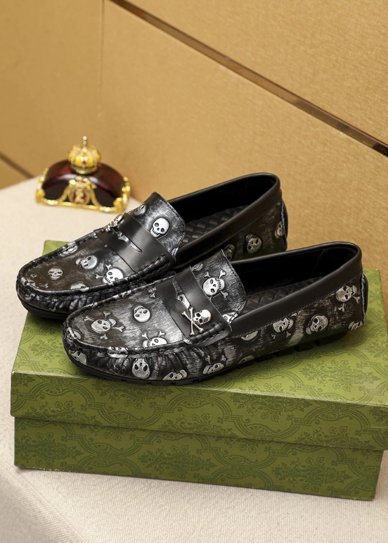 Gxccx Leather Shoes Trendy 163069