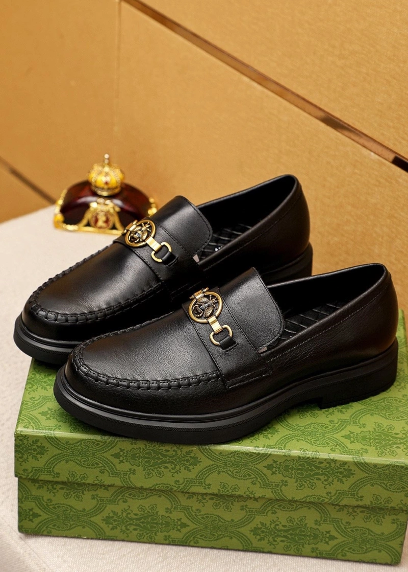 Gxccx Leather Shoes Breathable 163079