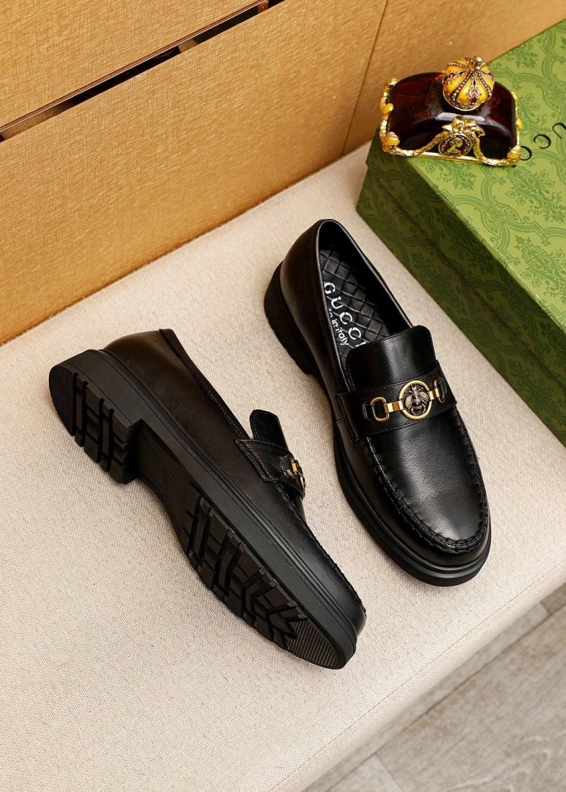 Gxccx Leather Shoes Breathable 163079