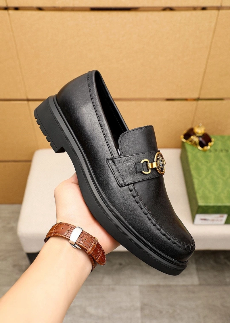 Gxccx Leather Shoes Breathable 163079