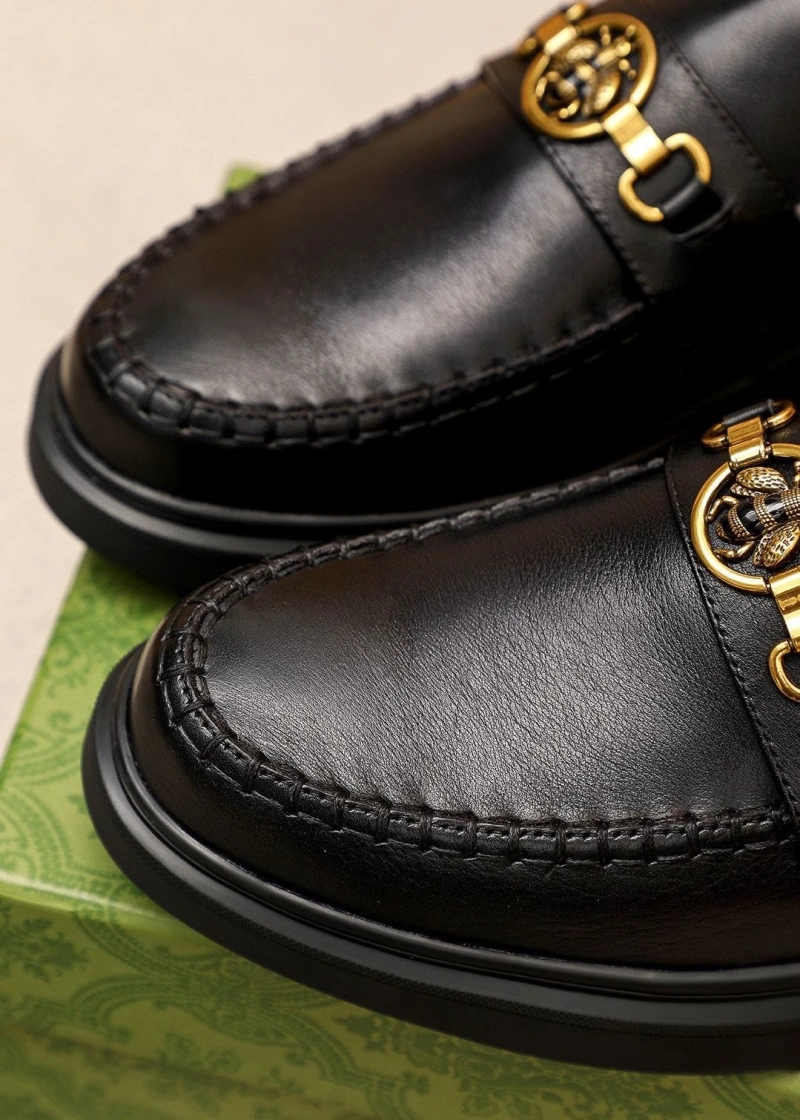Gxccx Leather Shoes Breathable 163079