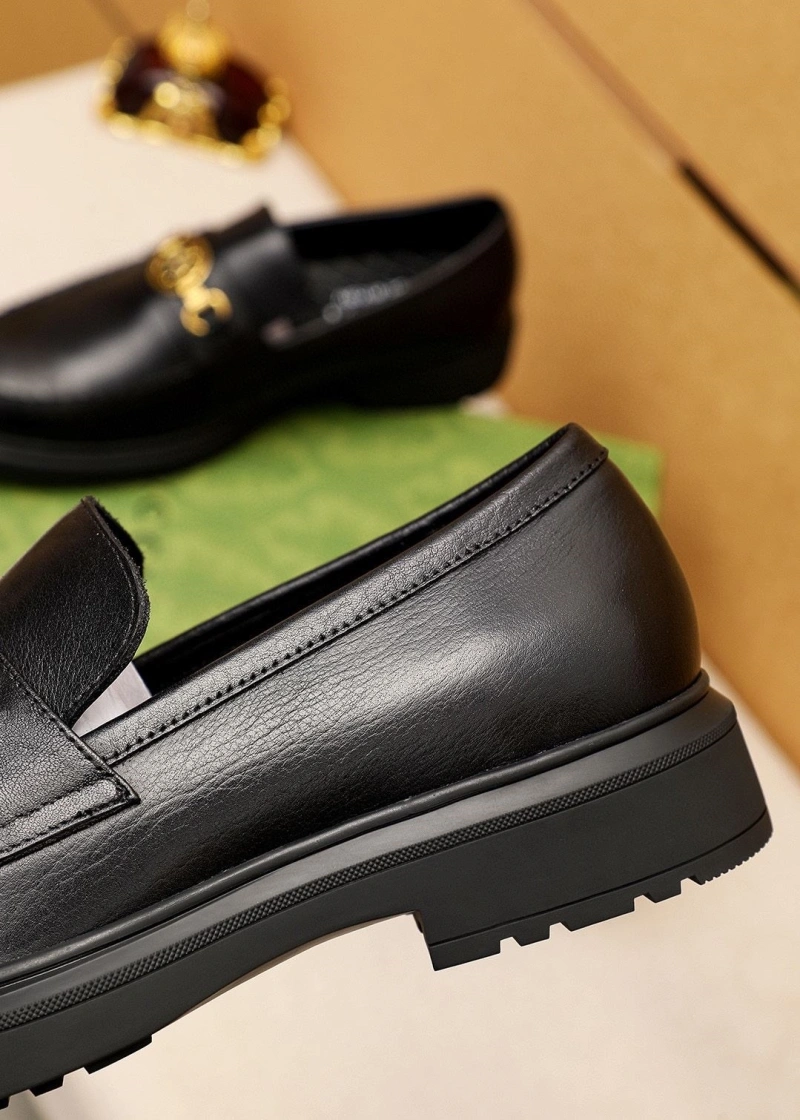 Gxccx Leather Shoes Breathable 163079