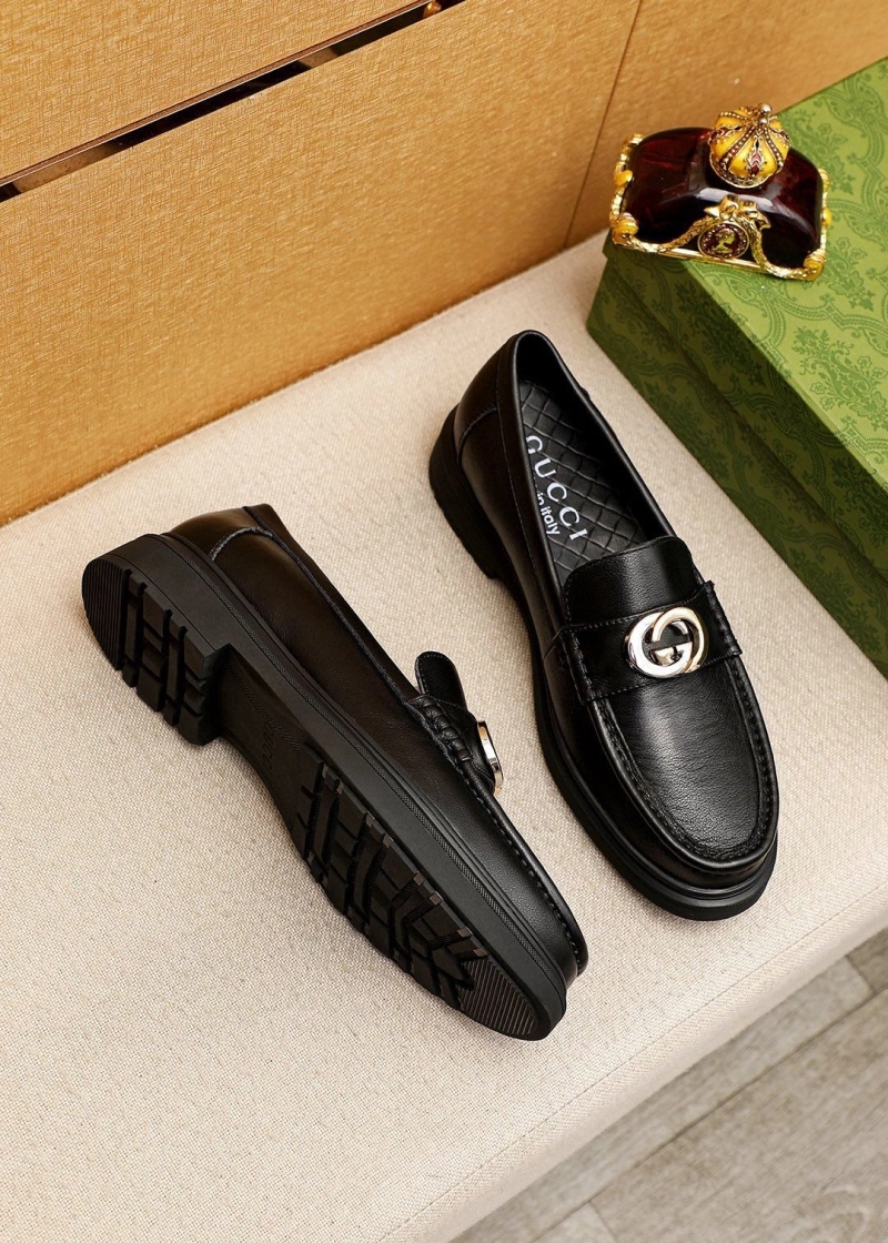 Functional Gxccx Leather Shoes 163078