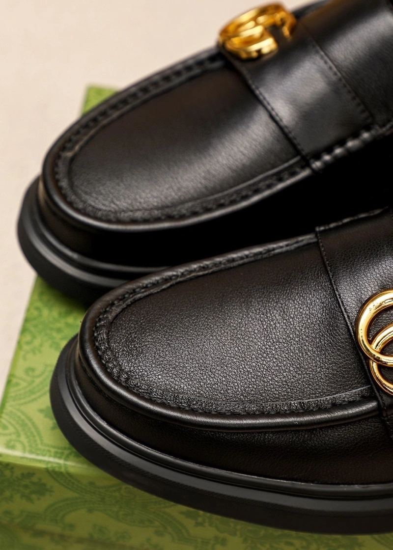 Practical Gxccx Leather Shoes 163064