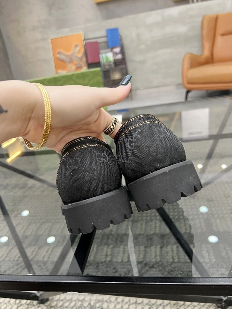 Gxccx Leather Shoes Bright 163058