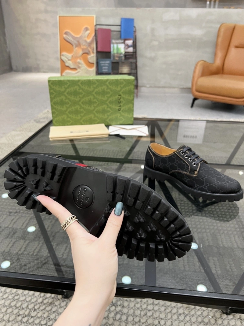 Gxccx Leather Shoes Bright 163058