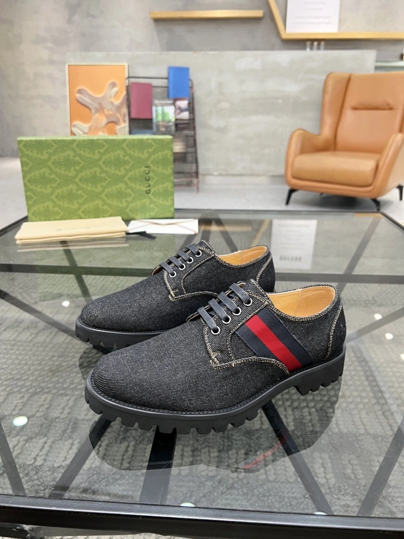 Refined Gxccx Leather Shoes 163057
