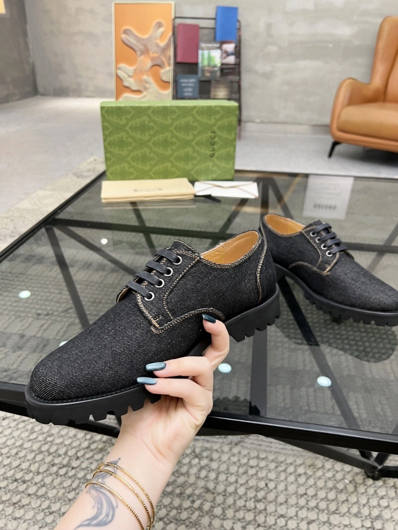 Refined Gxccx Leather Shoes 163057