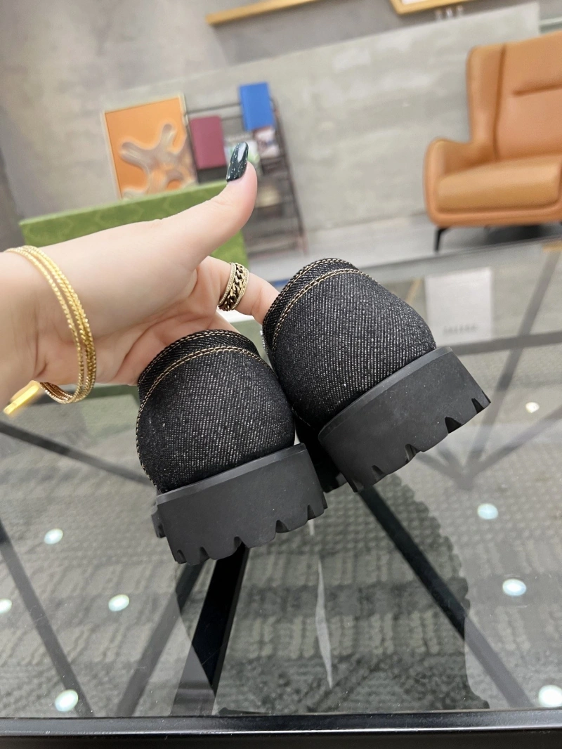 Refined Gxccx Leather Shoes 163057