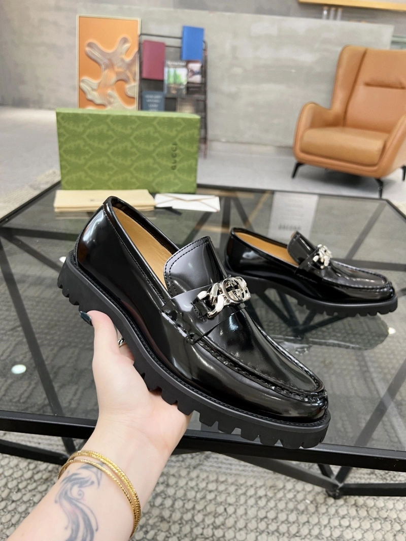 Gxccx Leather Shoes Minimalist 163055
