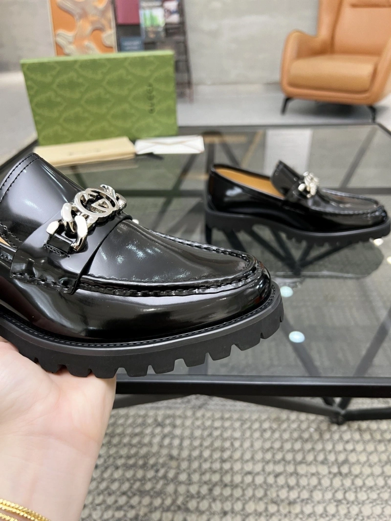Gxccx Leather Shoes Minimalist 163055