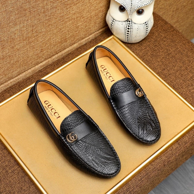 Gxccx Leather Shoes Bright 163048