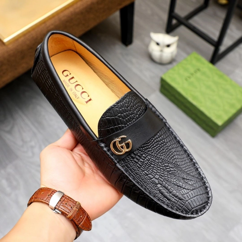 Gxccx Leather Shoes Bright 163048