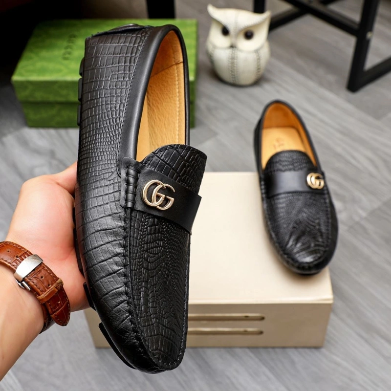 Gxccx Leather Shoes Bright 163048