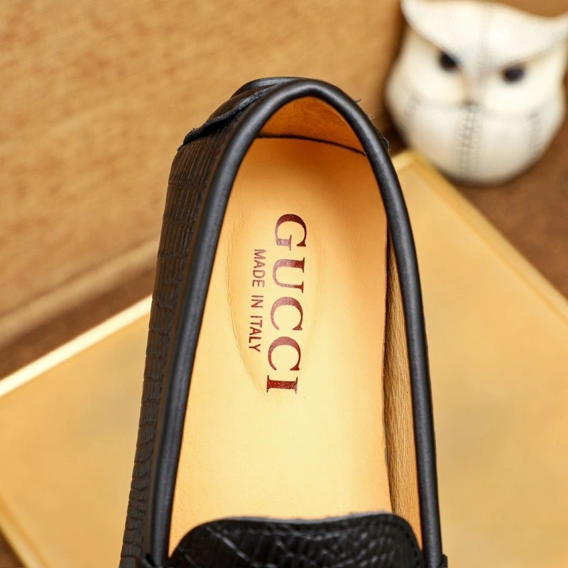Gxccx Leather Shoes Bright 163048