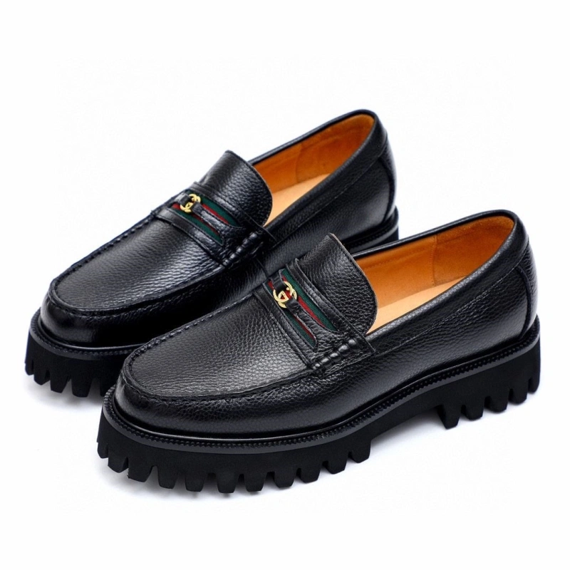 Elegant Gxccx Leather Shoes 163046