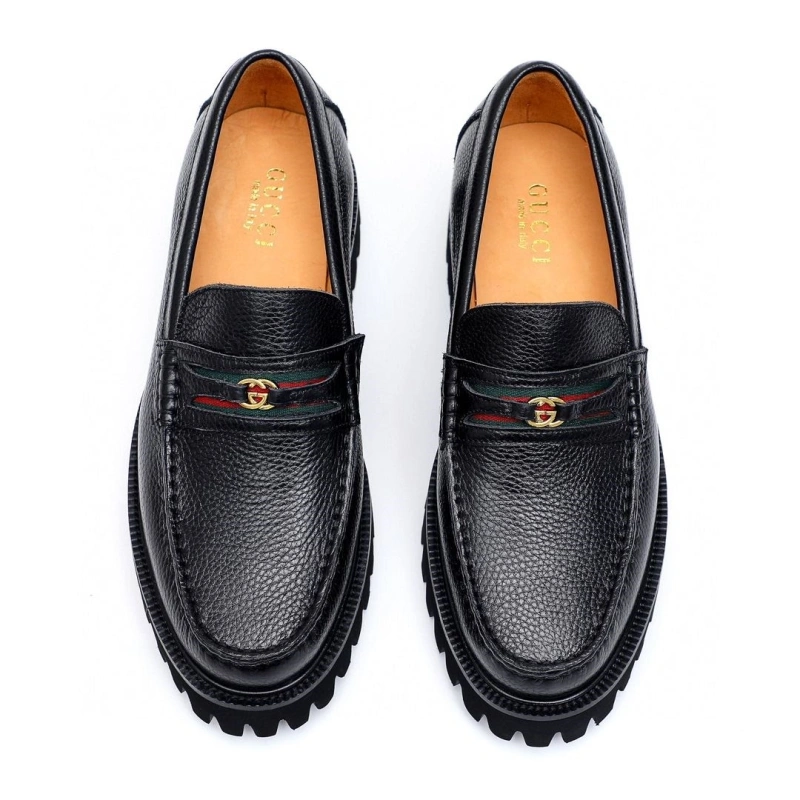 Elegant Gxccx Leather Shoes 163046