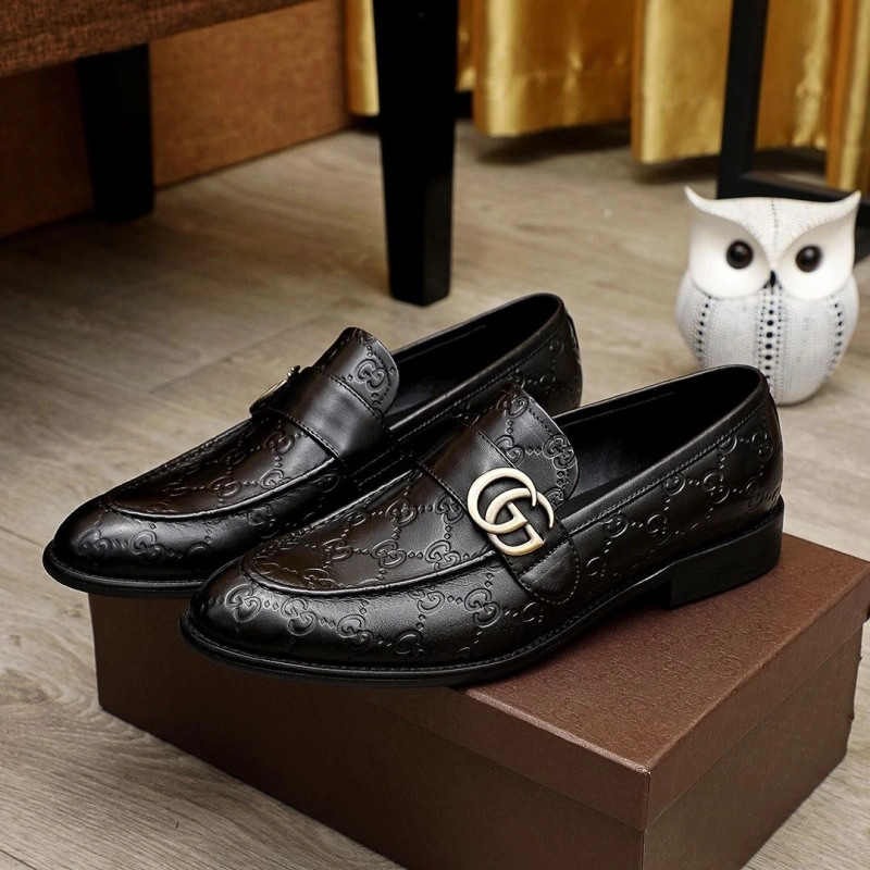 EyeCatching Gxccx Leather Shoes 163039