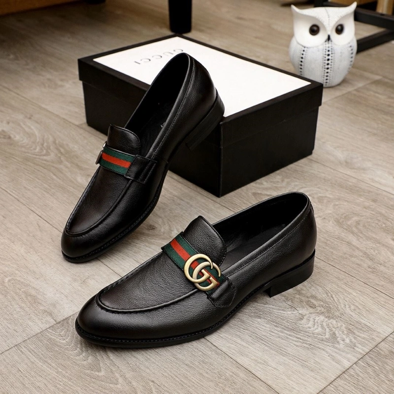 Versatile Gxccx Leather Shoes 163042