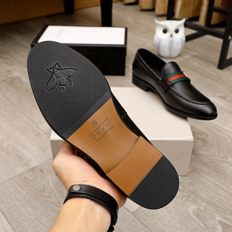 Versatile Gxccx Leather Shoes 163042