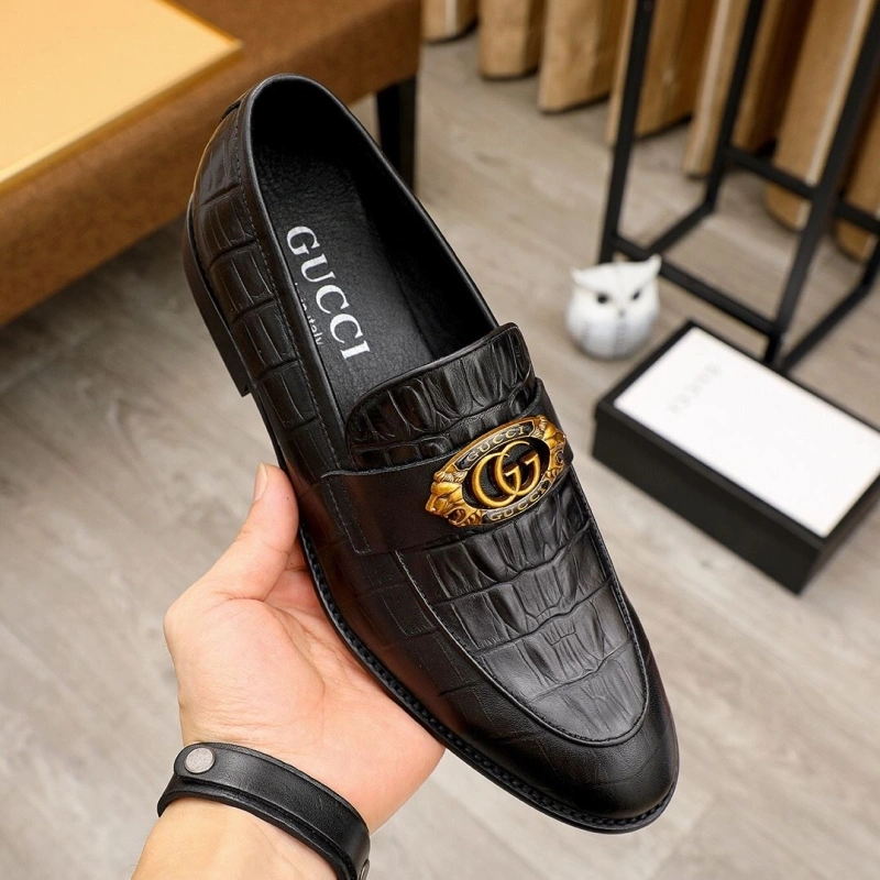 Bright Gxccx Leather Shoes 163030
