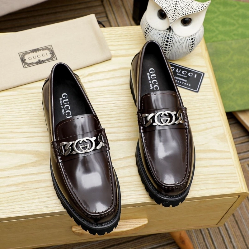 Gxccx Leather Shoes Trendsetting 163026