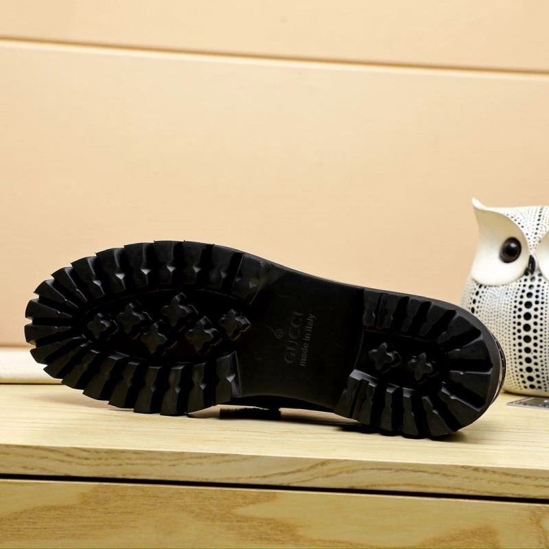Gxccx Leather Shoes Trendsetting 163026