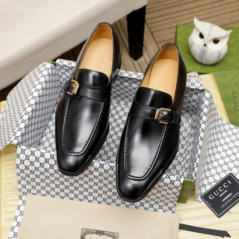 Affordable Gxccx Leather Shoes 163028