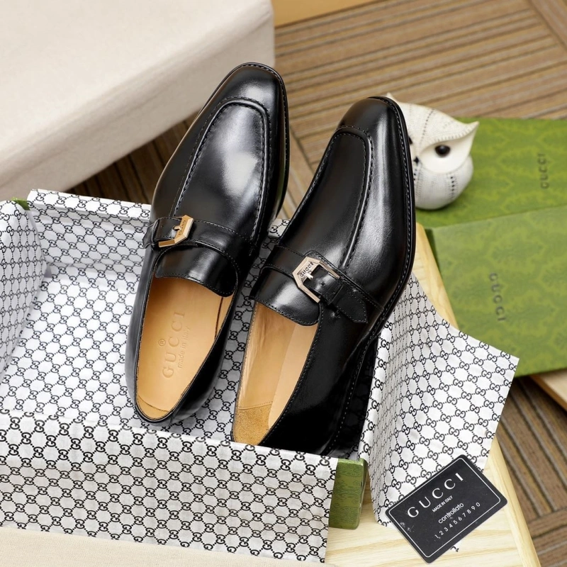 Affordable Gxccx Leather Shoes 163028