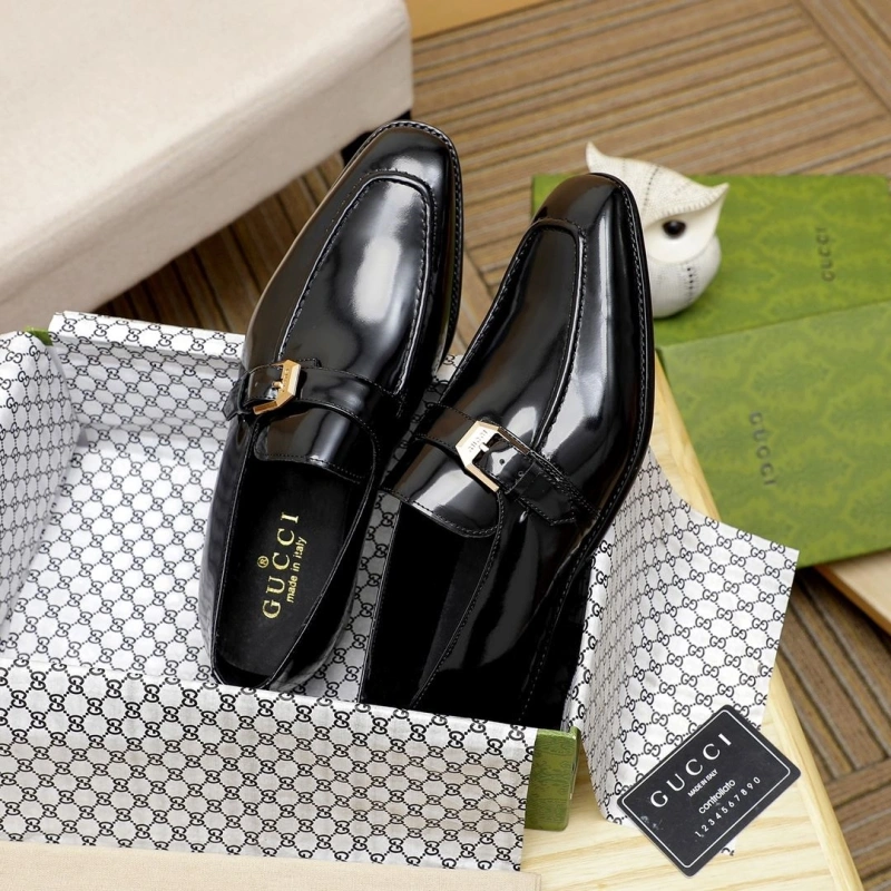 Durable Gxccx Leather Shoes 163011
