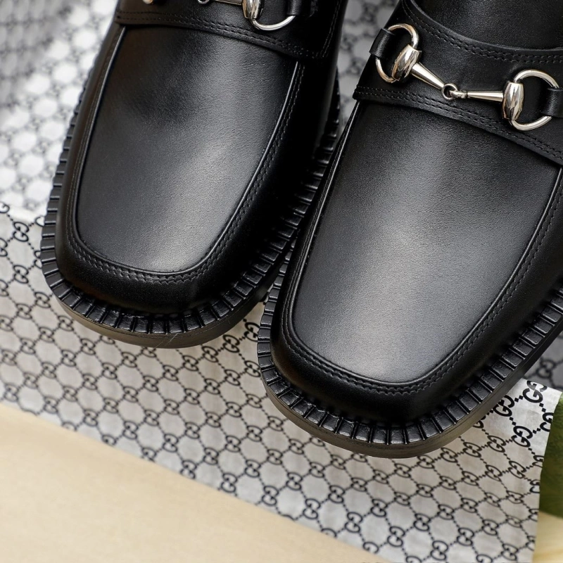 Gxccx Leather Shoes Durable 163034