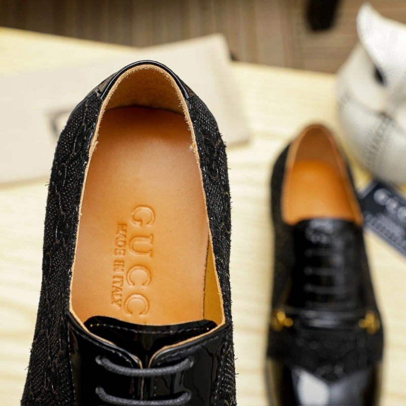 Trendsetting Gxccx Leather Shoes 163009