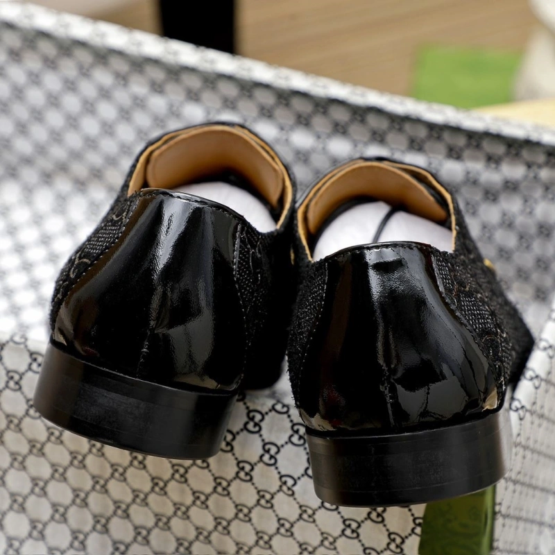 Trendsetting Gxccx Leather Shoes 163009