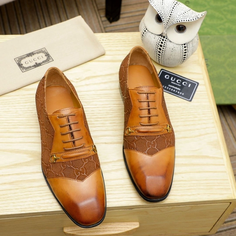 Gxccx Leather Shoes Versatile 163015