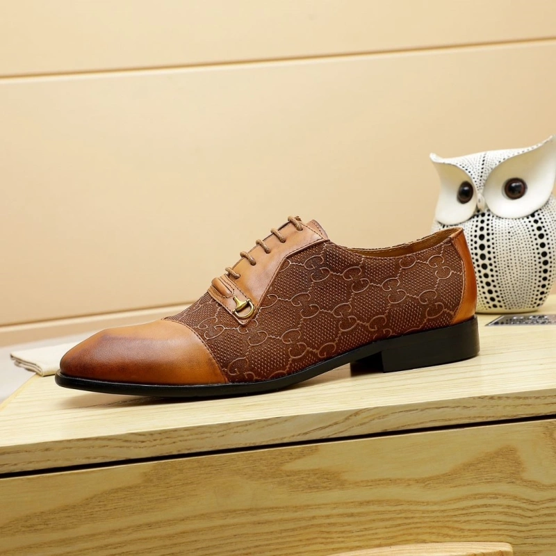 Gxccx Leather Shoes Versatile 163015