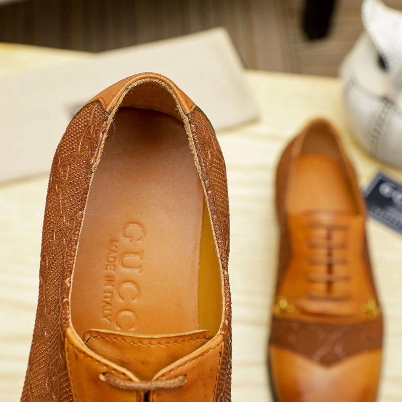 Gxccx Leather Shoes Versatile 163015