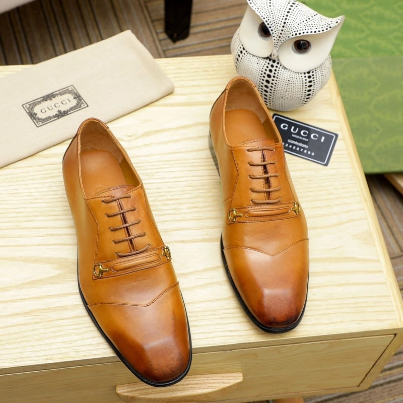 Gxccx Leather Shoes Breathable 163014