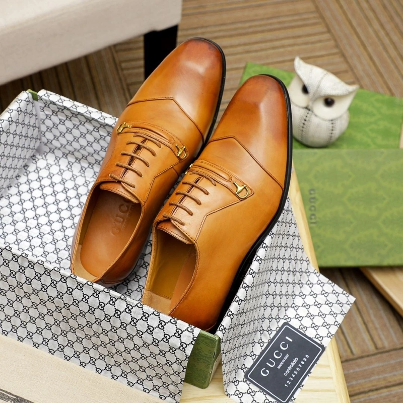 Gxccx Leather Shoes Breathable 163014