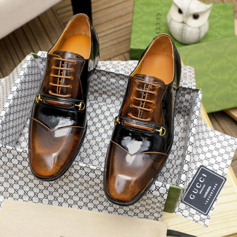 Practical Gxccx Leather Shoes 163016