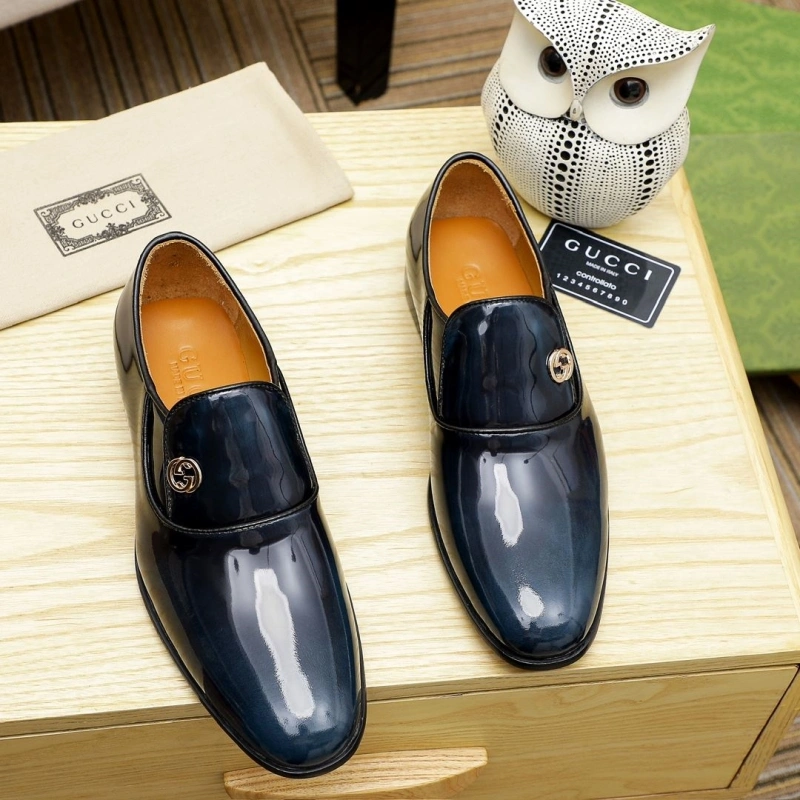 Trendy Gxccx Leather Shoes 163020