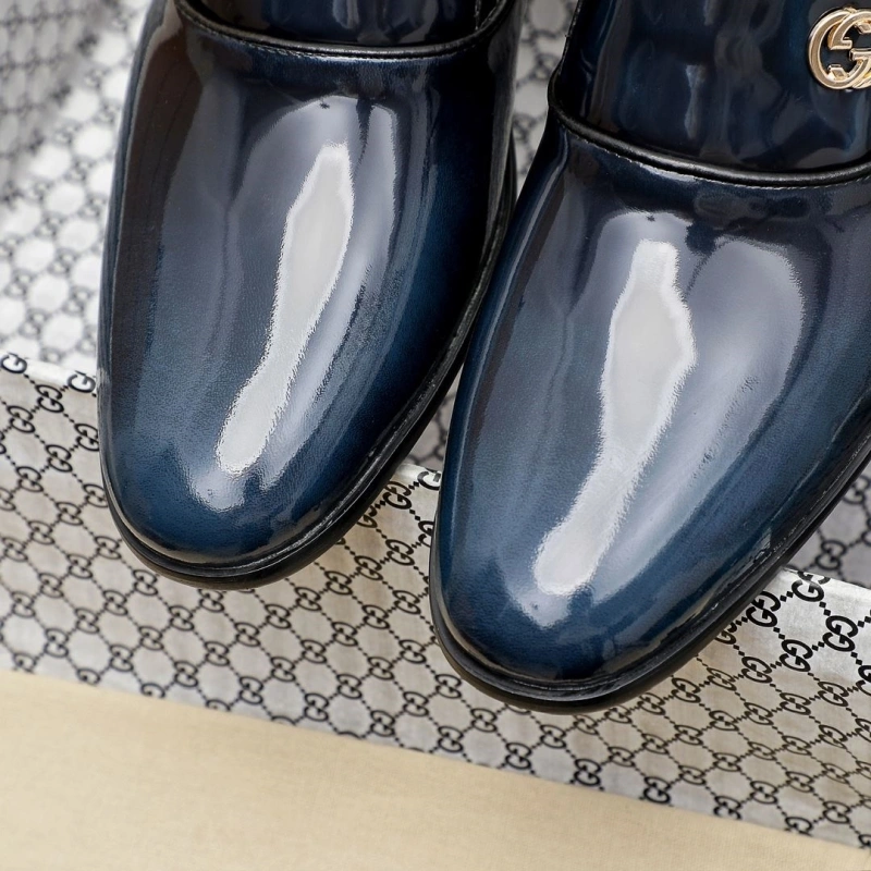 Trendy Gxccx Leather Shoes 163020