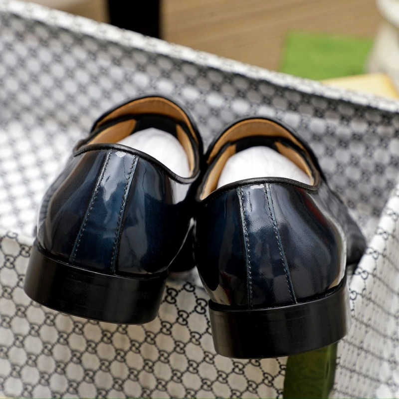 Trendy Gxccx Leather Shoes 163020