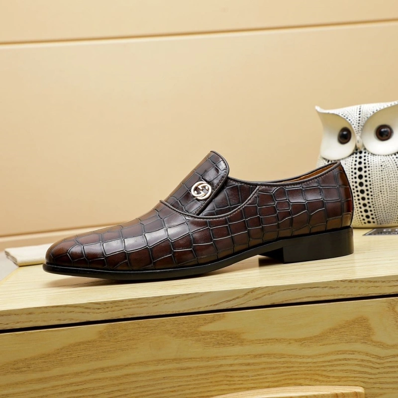 Modern Gxccx Leather Shoes 163007