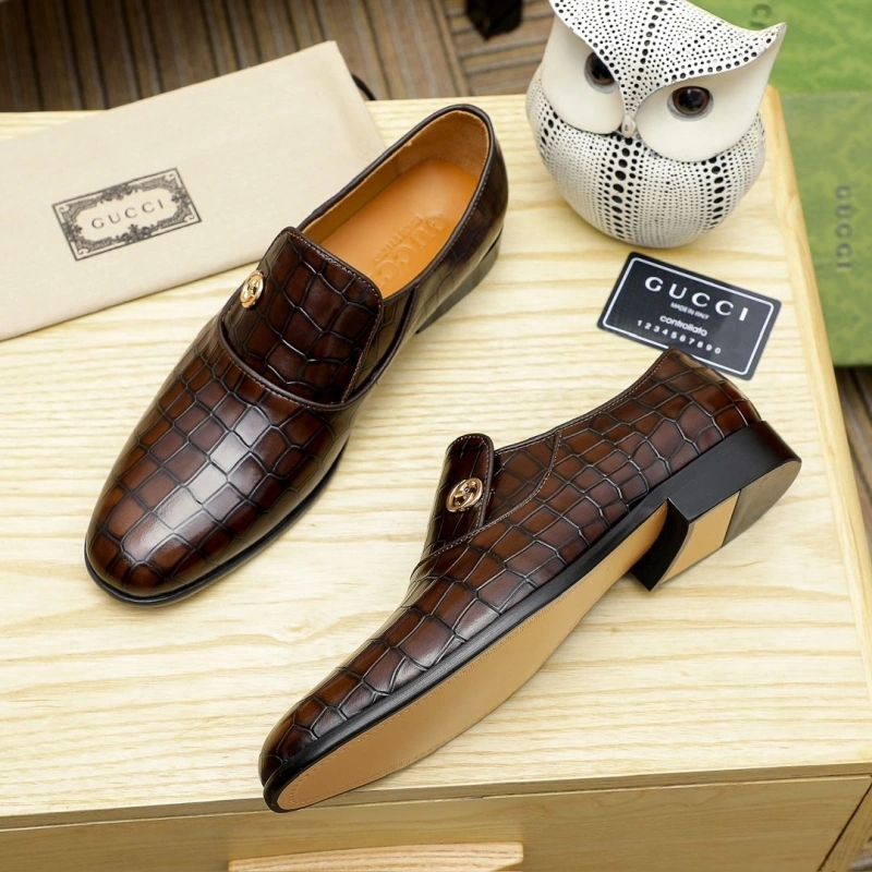 Modern Gxccx Leather Shoes 163007