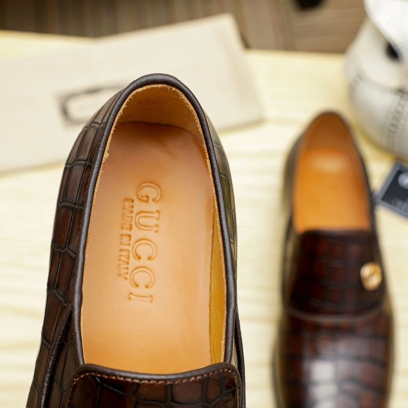 Modern Gxccx Leather Shoes 163007